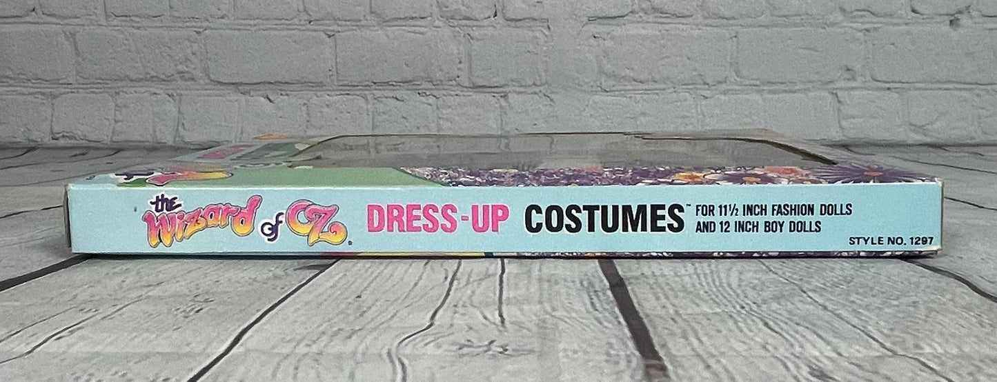 The Wizard of Oz Dress-up Costumes doll clothes, Dorothy and the Tin Man, unopened, 1988