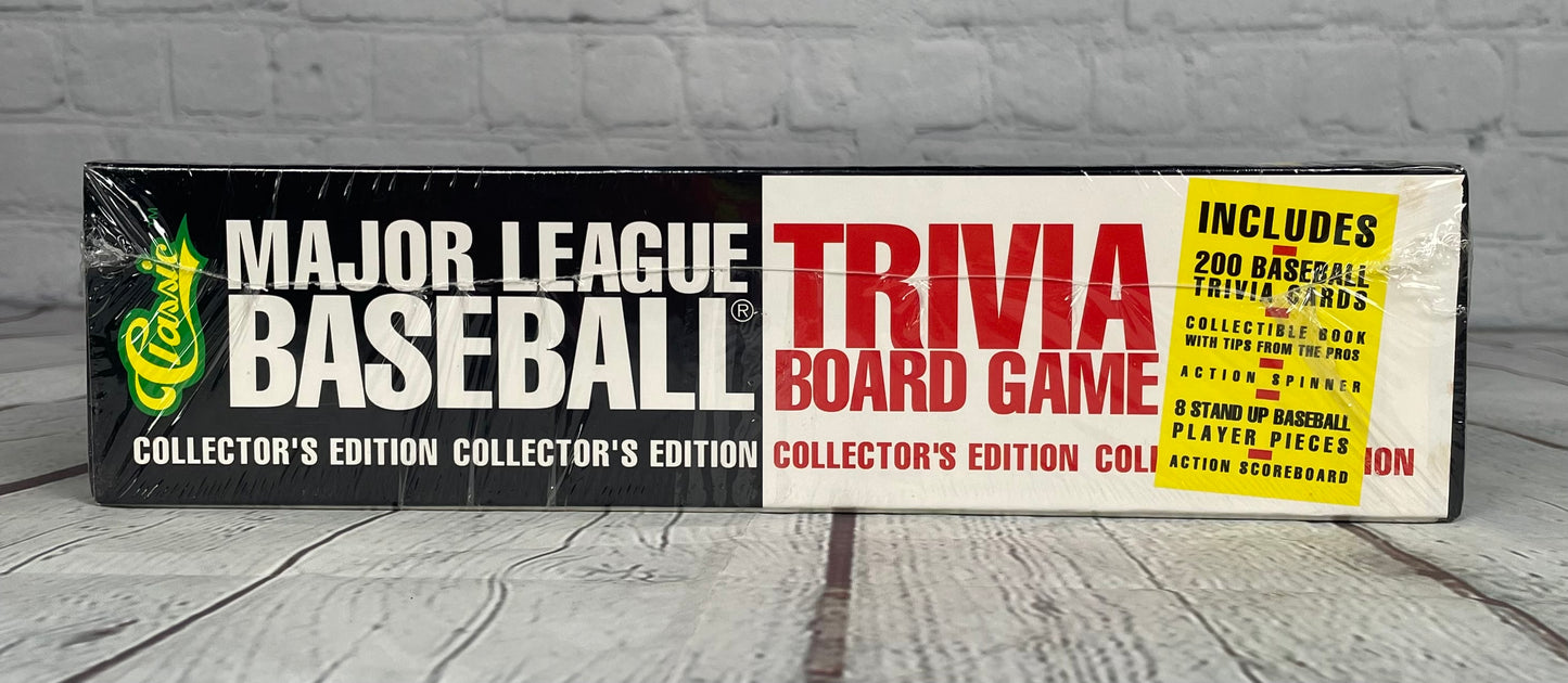 Major League Baseball Trivia Board Game, Collector’s Edition, 1991, MLB and Classic