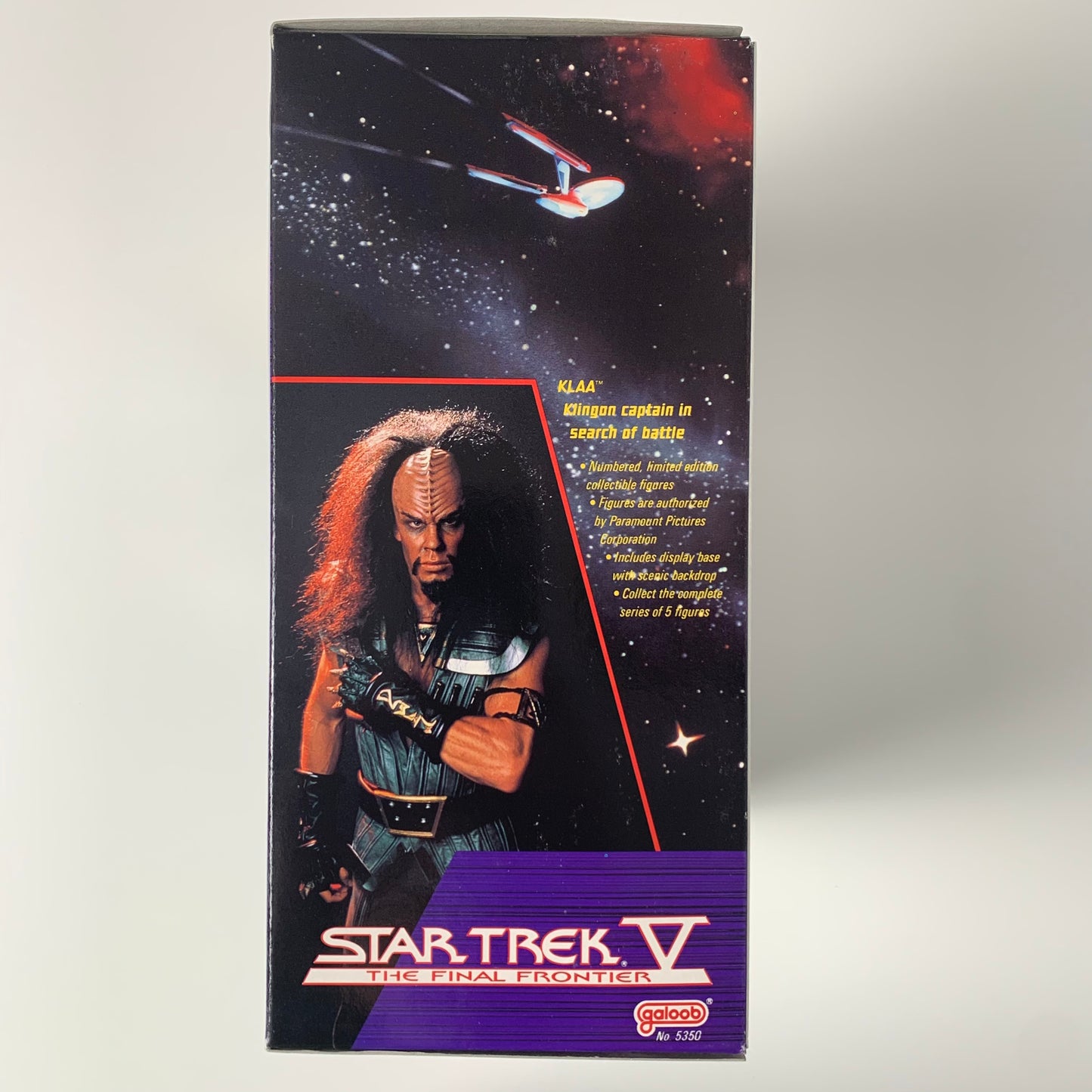 Klaa, Star Trek V The Final Frontier figure, 1989, Galoob