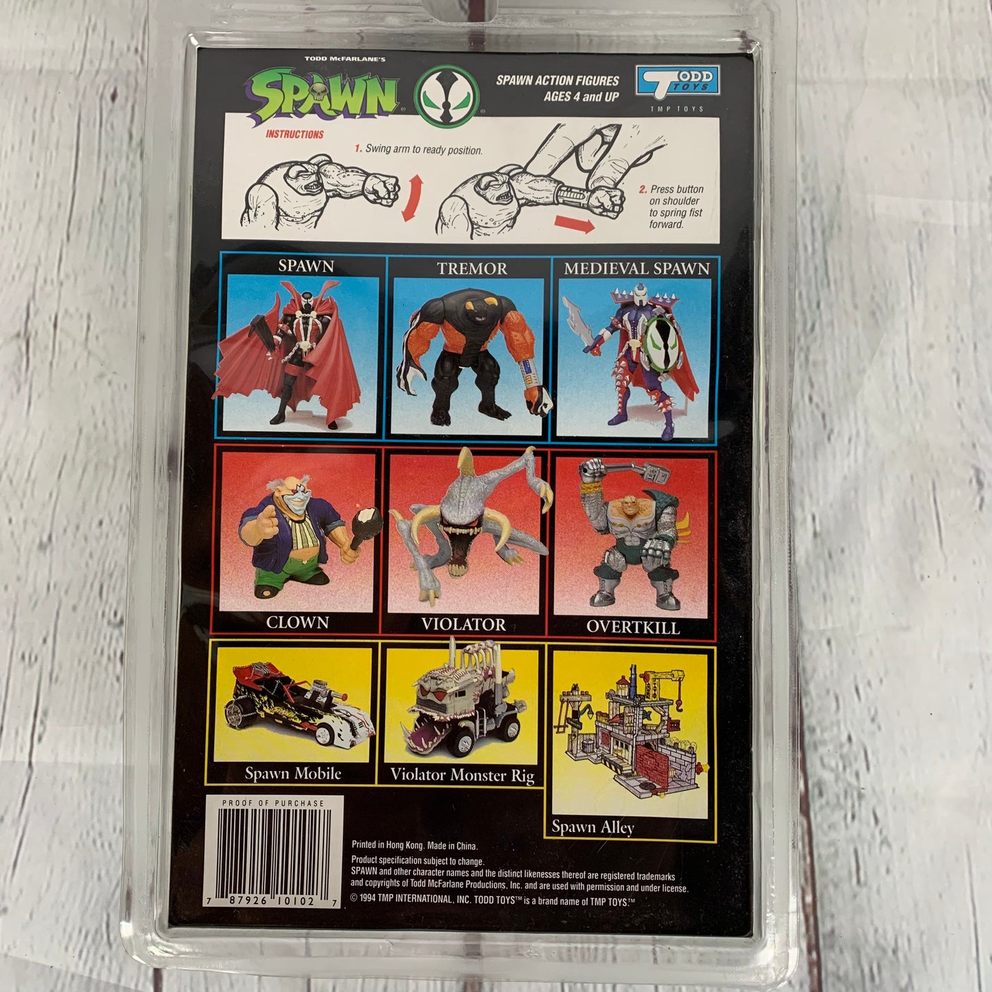 Tremor from Spawn, 1994, Todd Toys