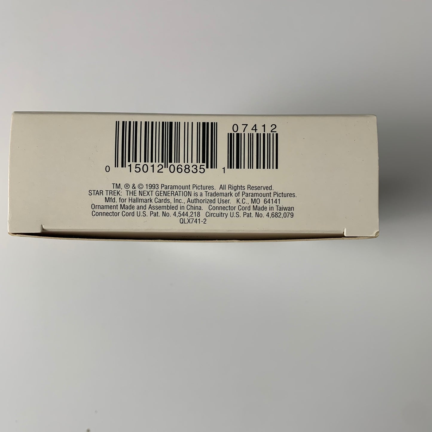 Starship Enterprise, Hallmark Keepsake Ornament, Magic Series, 1993