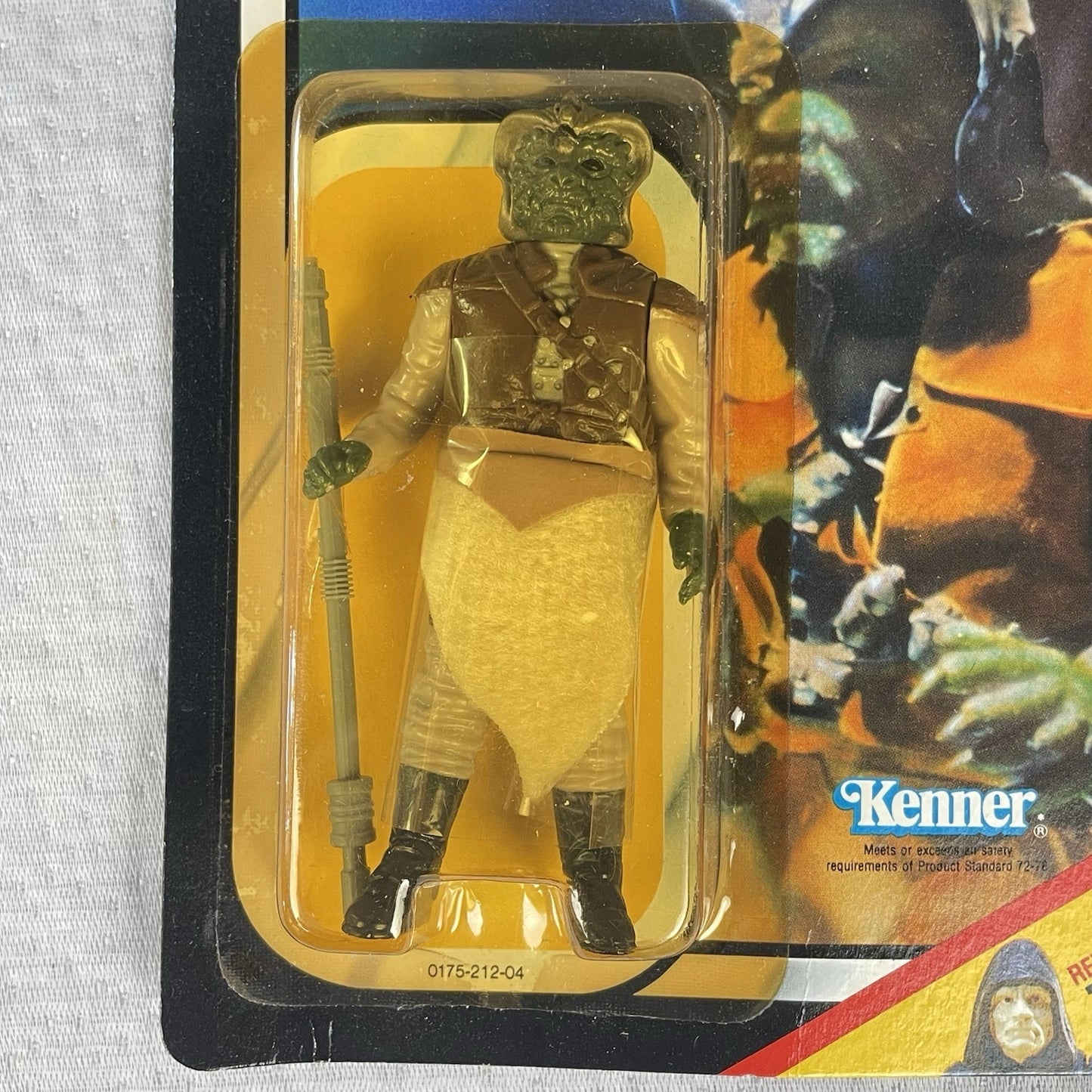 Vtg Star Wars ROTJ Klaatu Action Figure 65C Card Back MOC 1984 Kenner