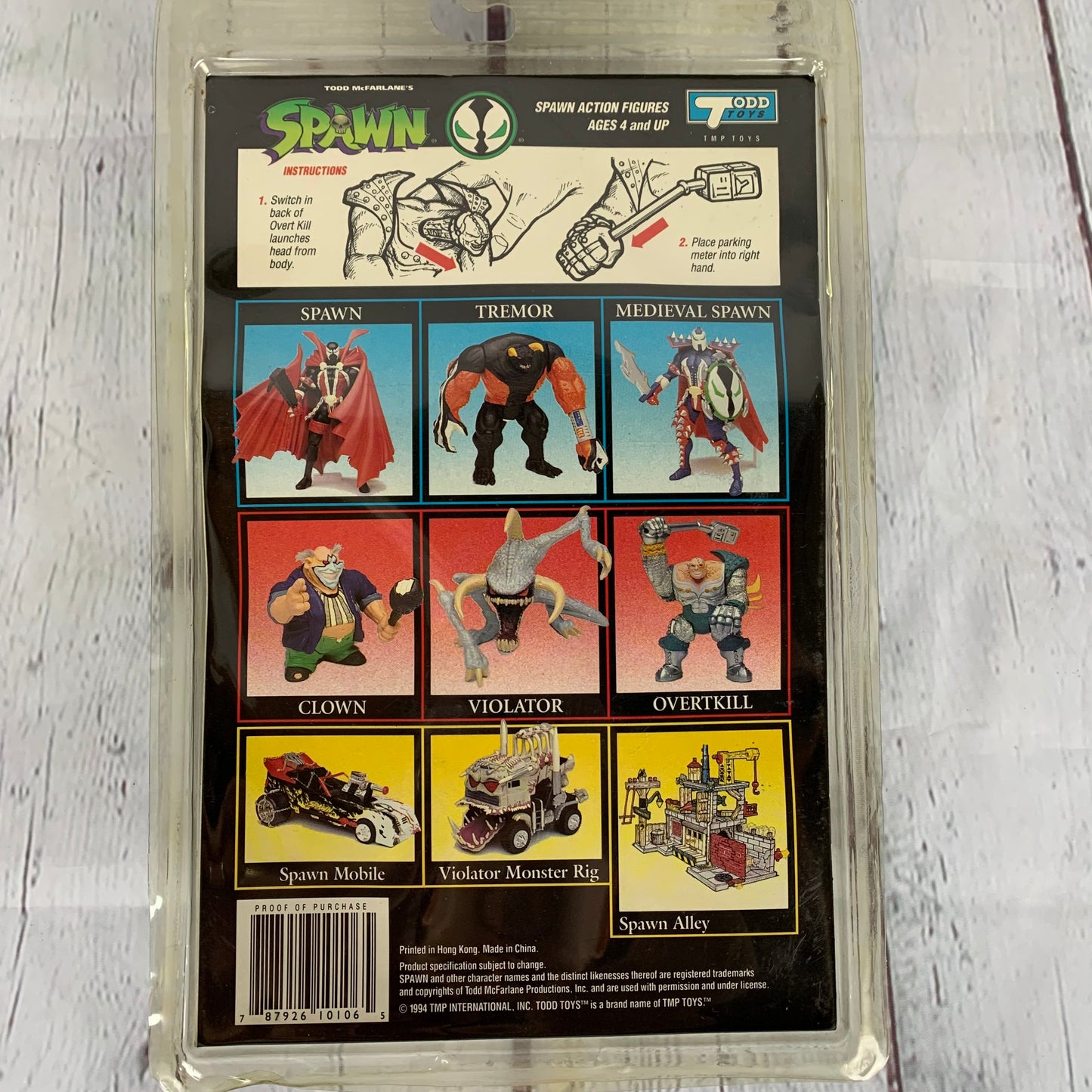 Overkill from Spawn, 1994, Todd Toys