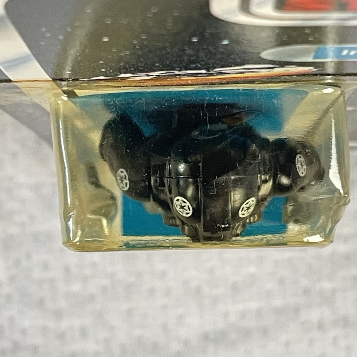 Vtg Star Wars ESB Imperial Tie Fighter Pilot Action Figure 47 Back MOC Kenner
