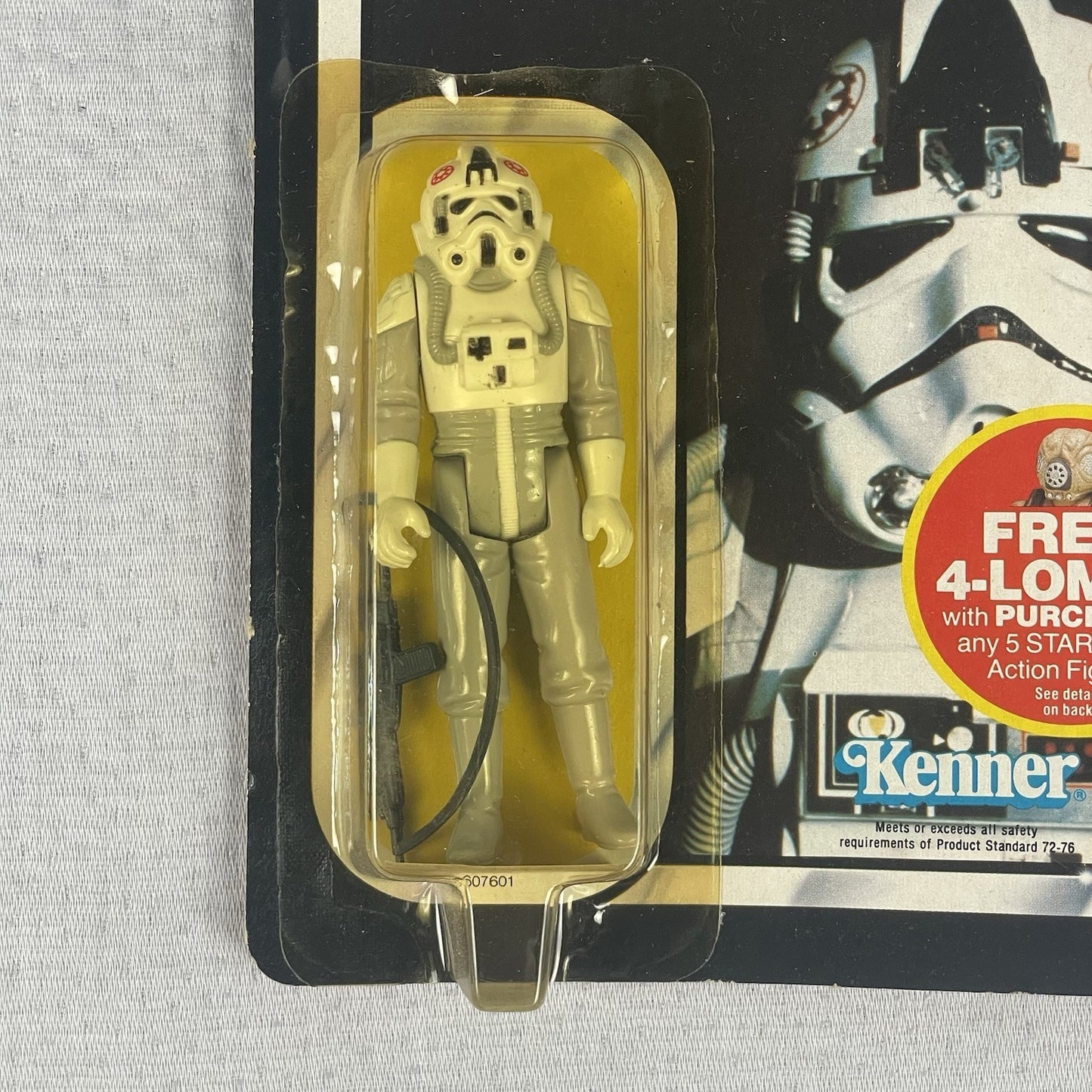 Vtg Star Wars ESB AT- AT Driver Action Figure 47 Card Back 1982 MOC Kenner