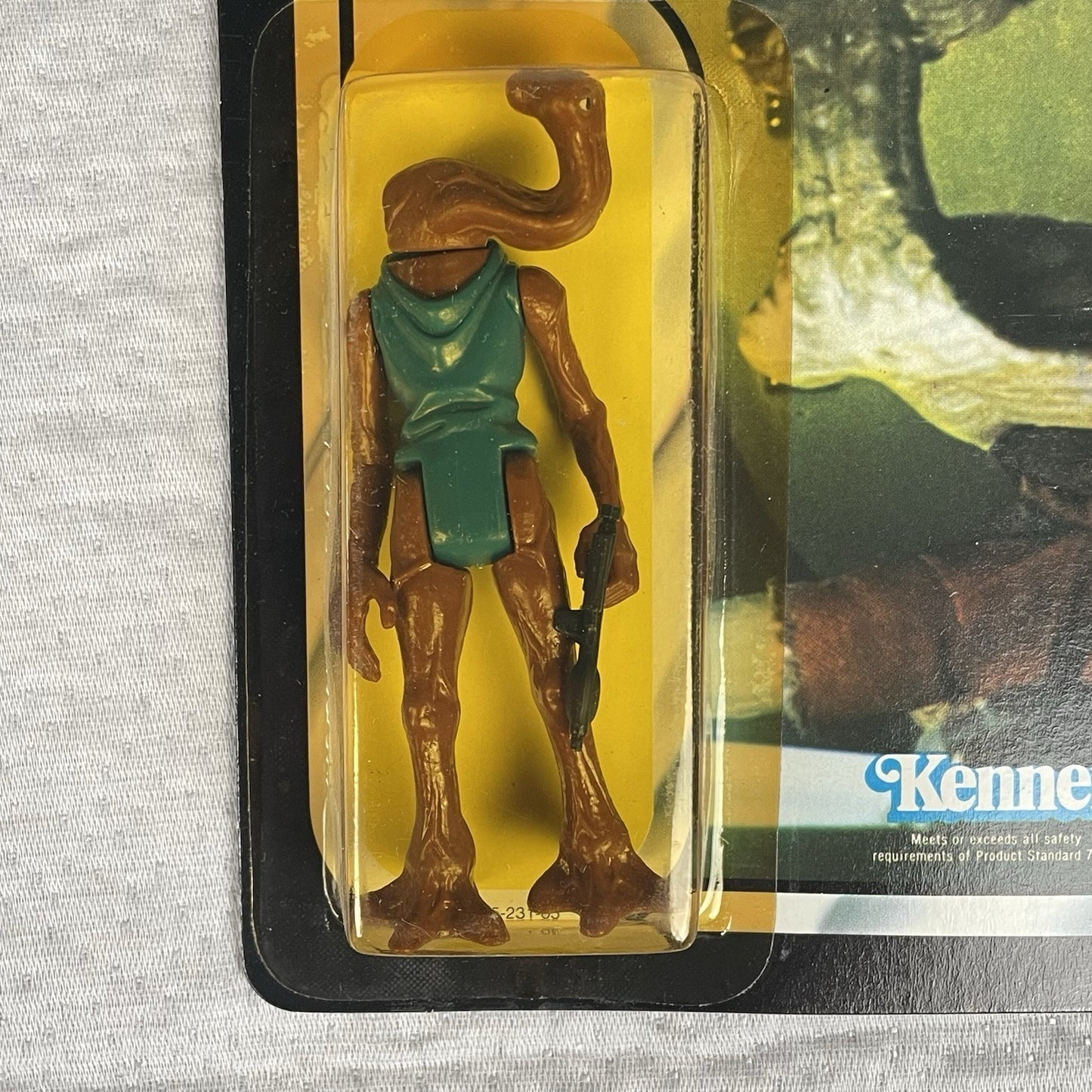 Vtg Star Wars ROTJ Hammerhead Action Figure 77A Card Back MOC 1983 Kenner
