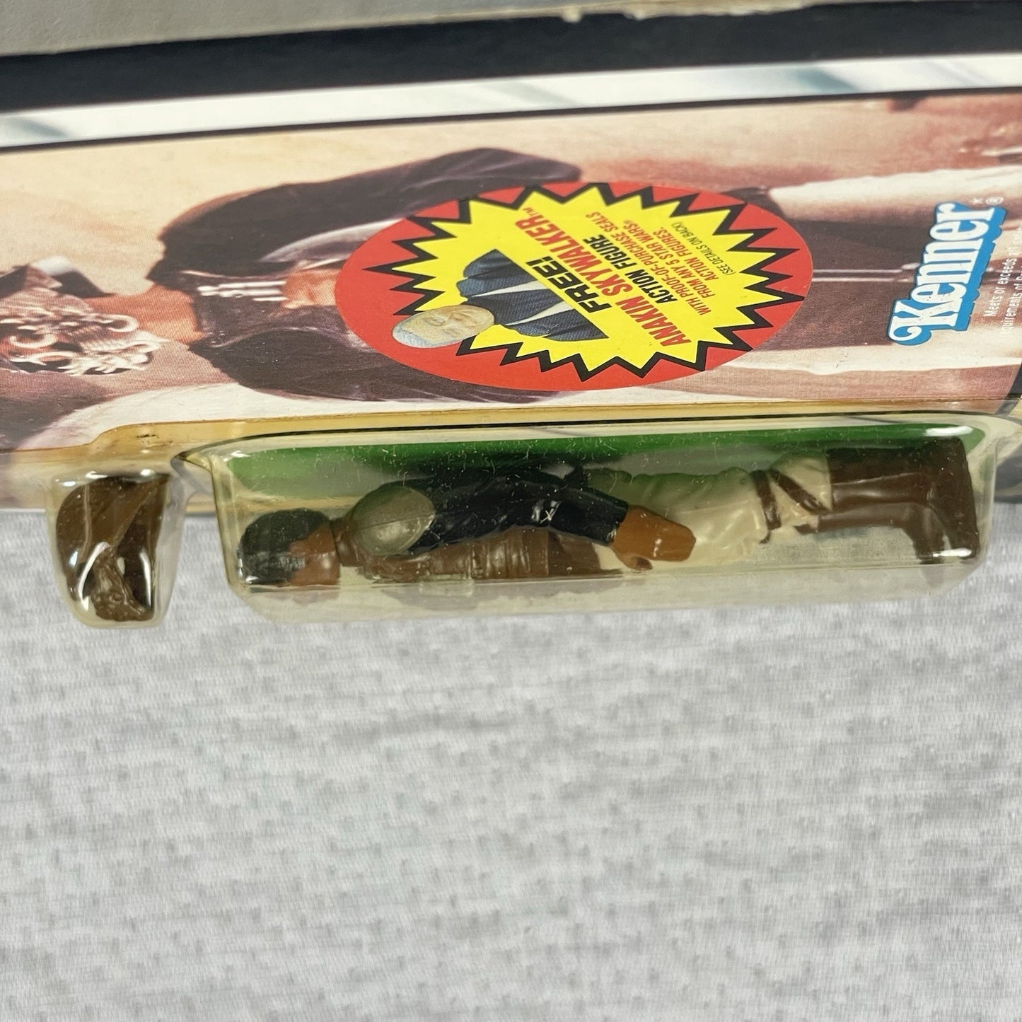 Vtg Star Wars ROTJ Lando Calrissian Action Figure 79B Card Back MOC 1984 Kenner