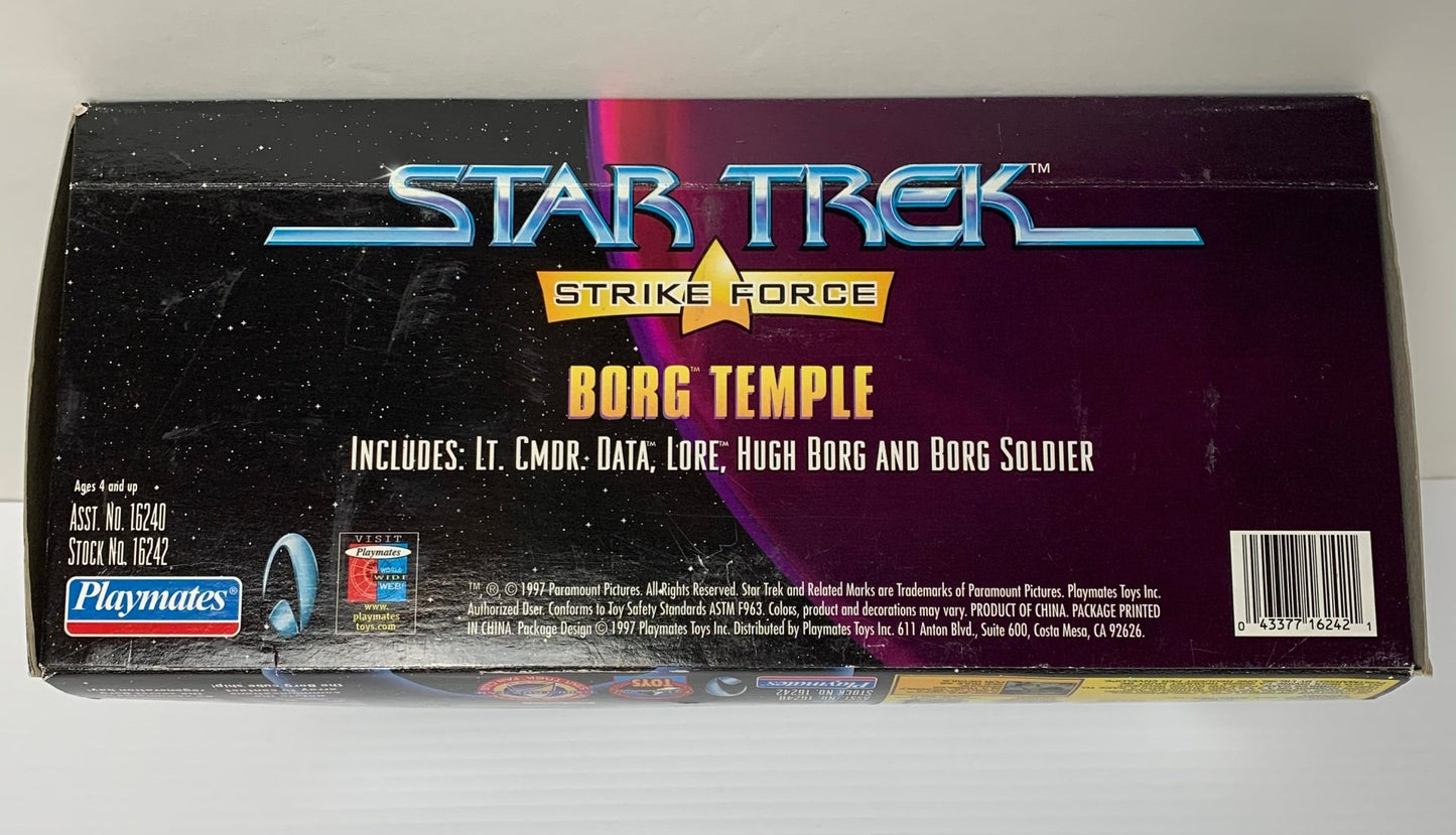 Star Trek Strike Force, Borg Temple, 1997, Playmates - Jedi I Am Vintage Toys