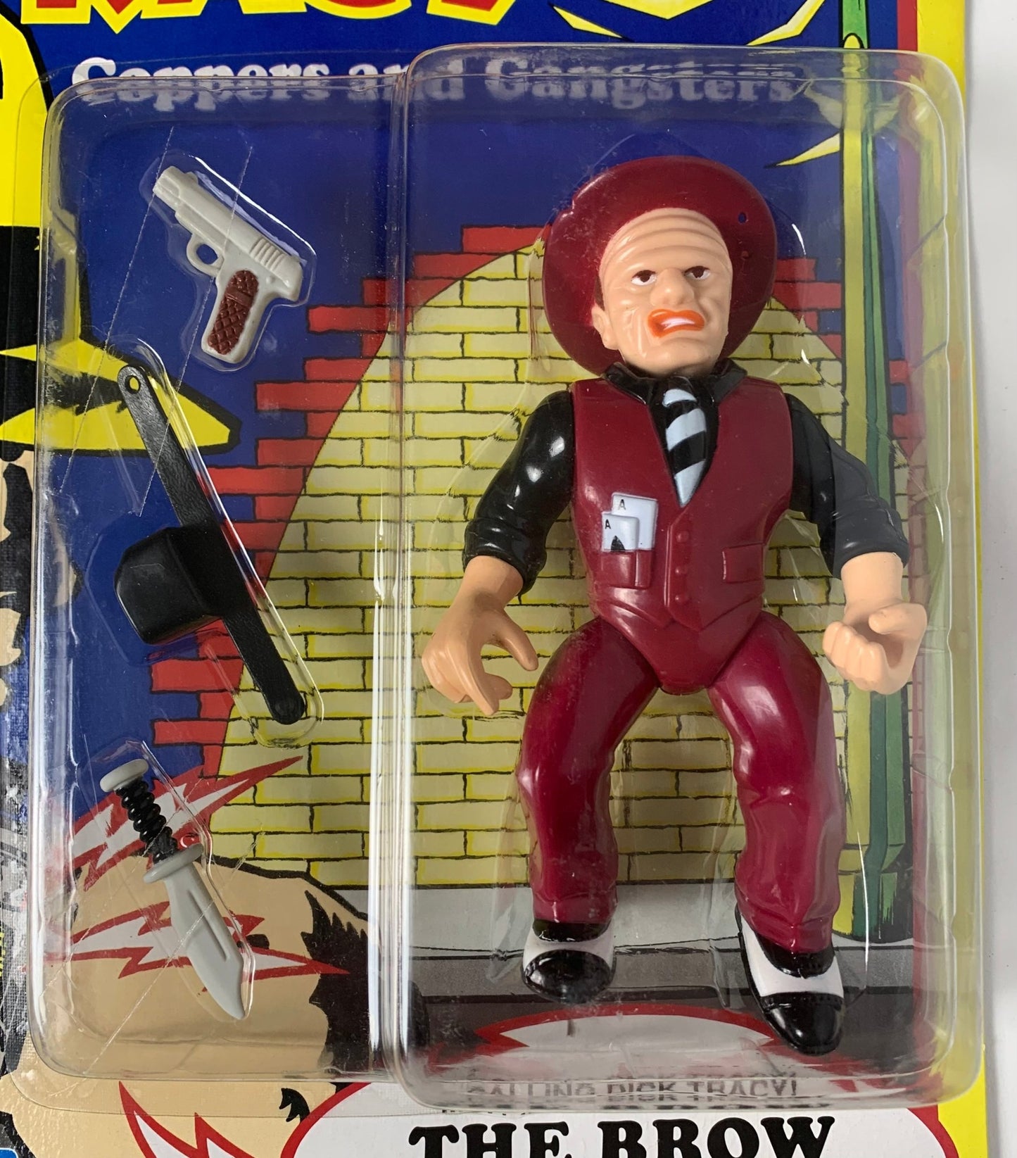 The Brow from Dock Tracy, 1990, Playmates - Jedi I Am Vintage Toys