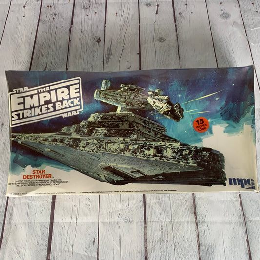 Star Destroyer Model, Star Wars, The Empire Strikes Back, sealed, 1980, MPC