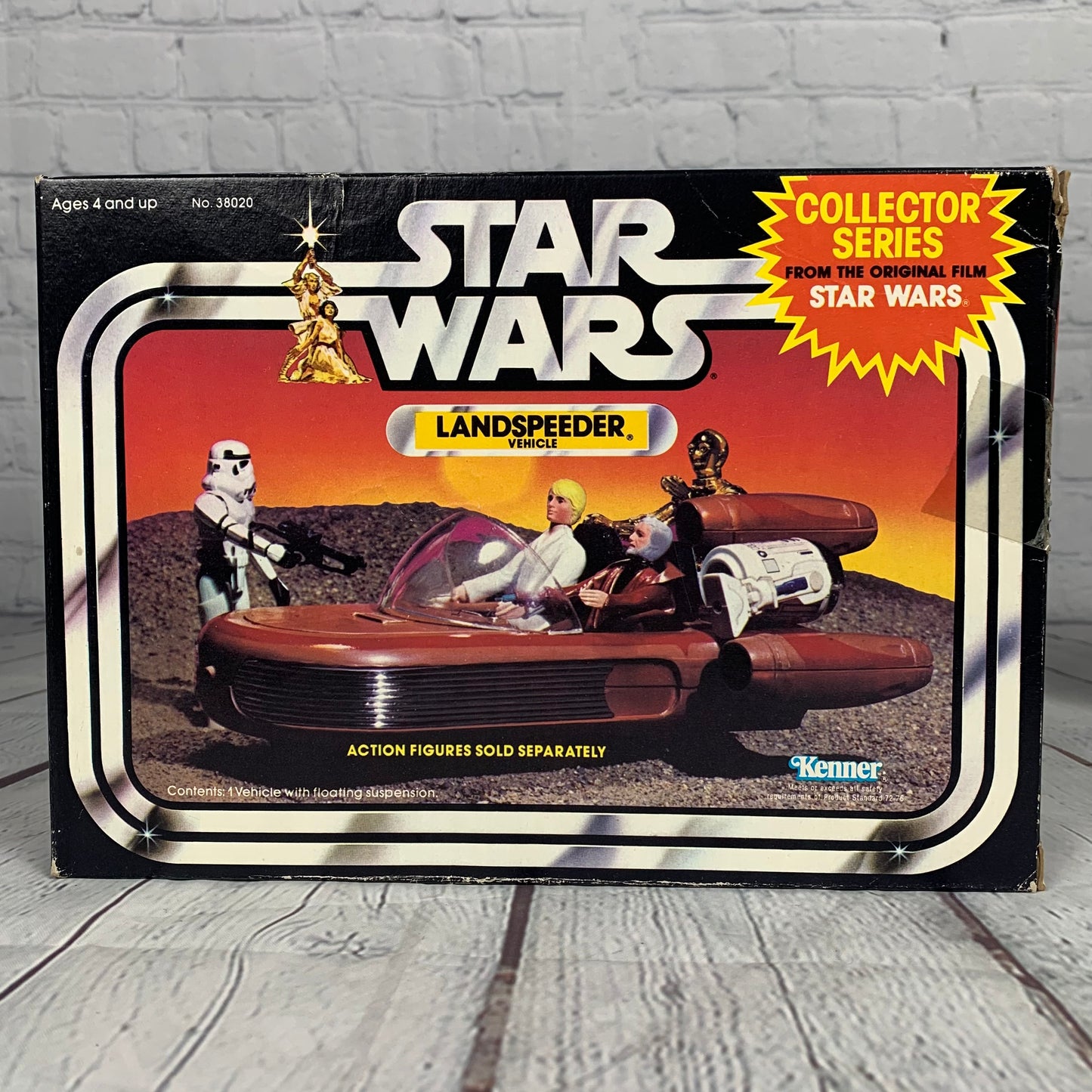 Landspeeder, Star Wars Collector Series, opened, lightly used, 1983, Kenner