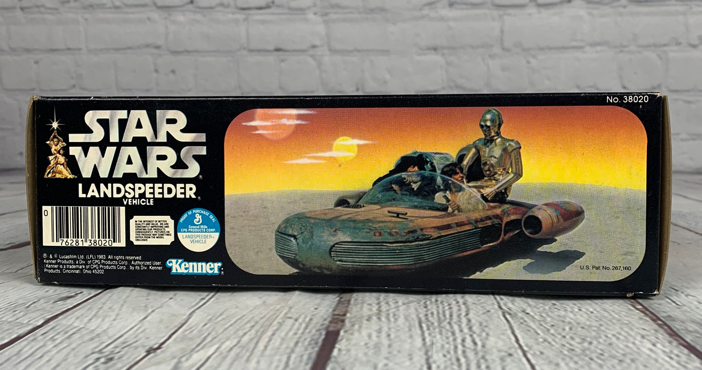 Landspeeder, Star Wars Collector Series, open, unused, mint, 1983, Kenner