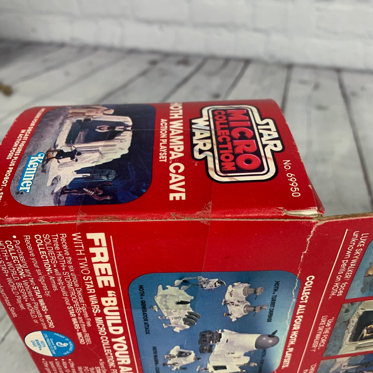 Hoth Wampa Cave, Star Wars Micro Collection, unopened, 1982, Kenner