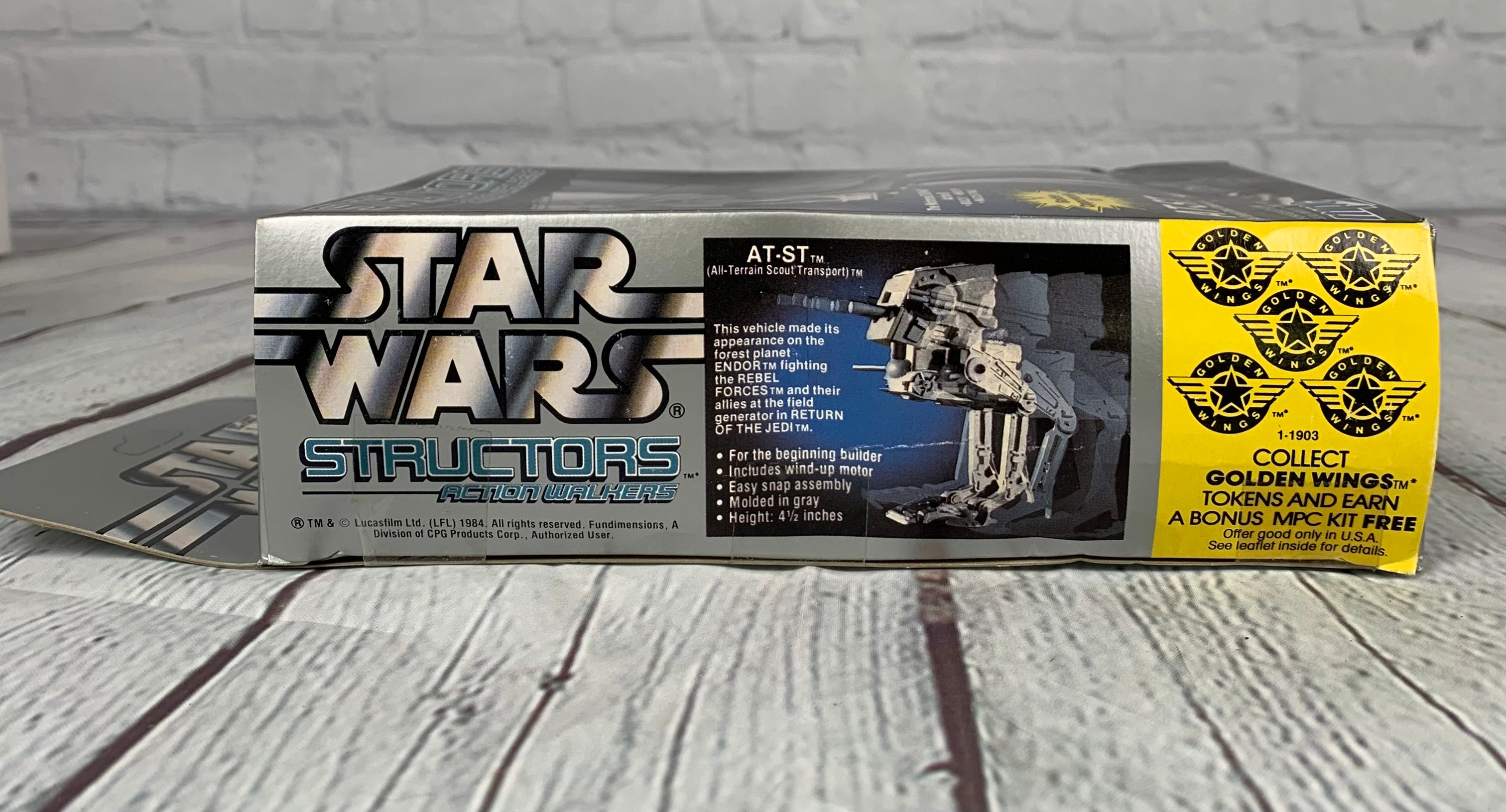 AT-ST, Structors Action Walkers, Star Wars, unopened, 1984, MPC 