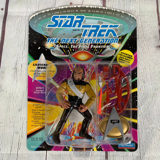 Lieutenant Worf, Star Trek The Next Generation, 1992, Playmates