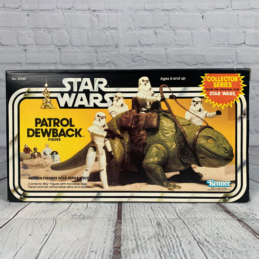 Patrol Dewback, Star Wars, unopened, near-mint box, 1983, Kenner