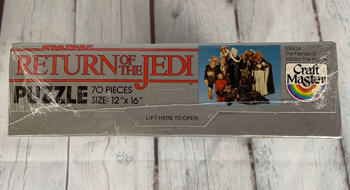 Return of the Jedi puzzle, Jabba’s Goons, Star Wars, 1983, Craft Master