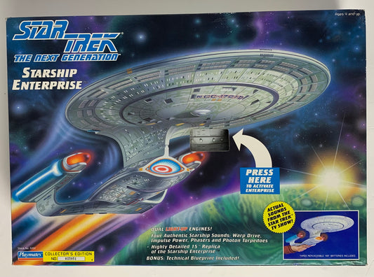 The Starship Enterprise, Star Trek The Next Generation, unopened, 1992, Playmates