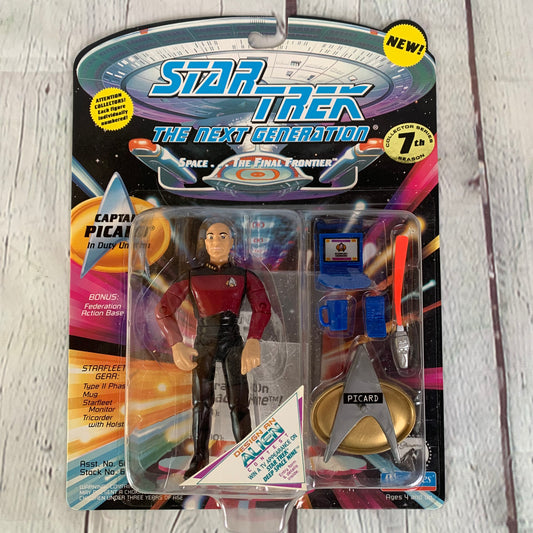 Captain Picard, Star Trek The Next Generation, 7th Season, 1994, Playmates