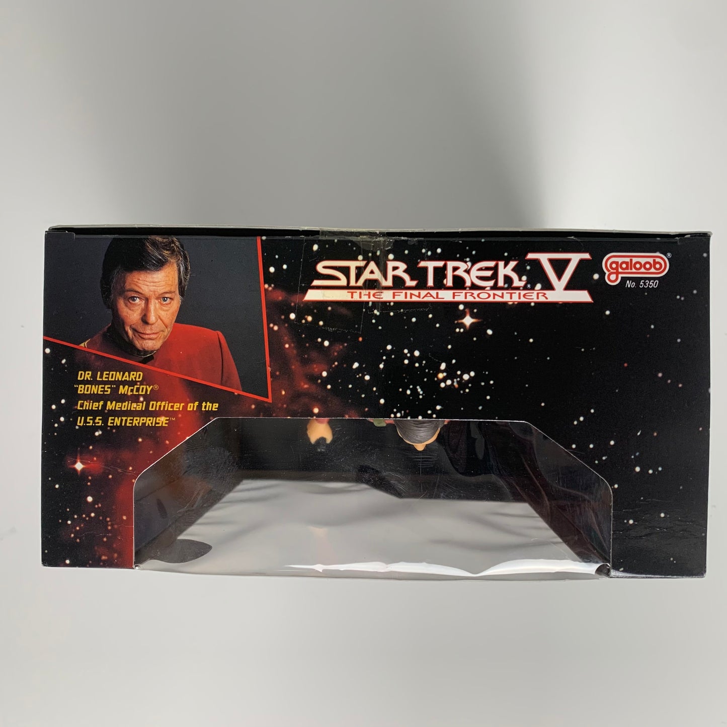 Dr. Leonard "bones" McCoy, Star Trek V The Final Frontier figure, 1989, Galoob