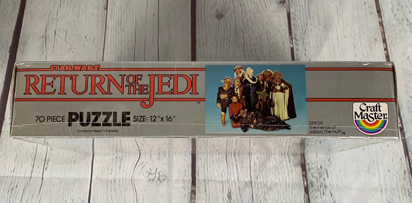 Return of the Jedi puzzle, Jabba’s Goons, Star Wars, 1983, Craft Master