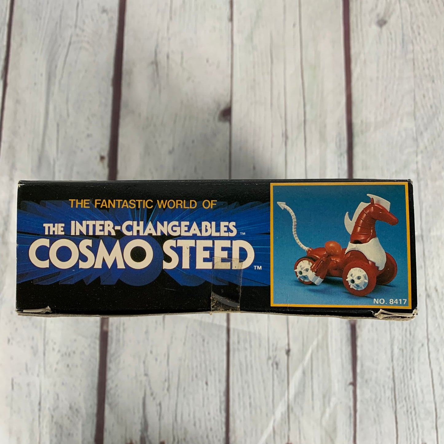 Cosmo Steed from The Inter-Changeables, opened, 1985, Hourtoy