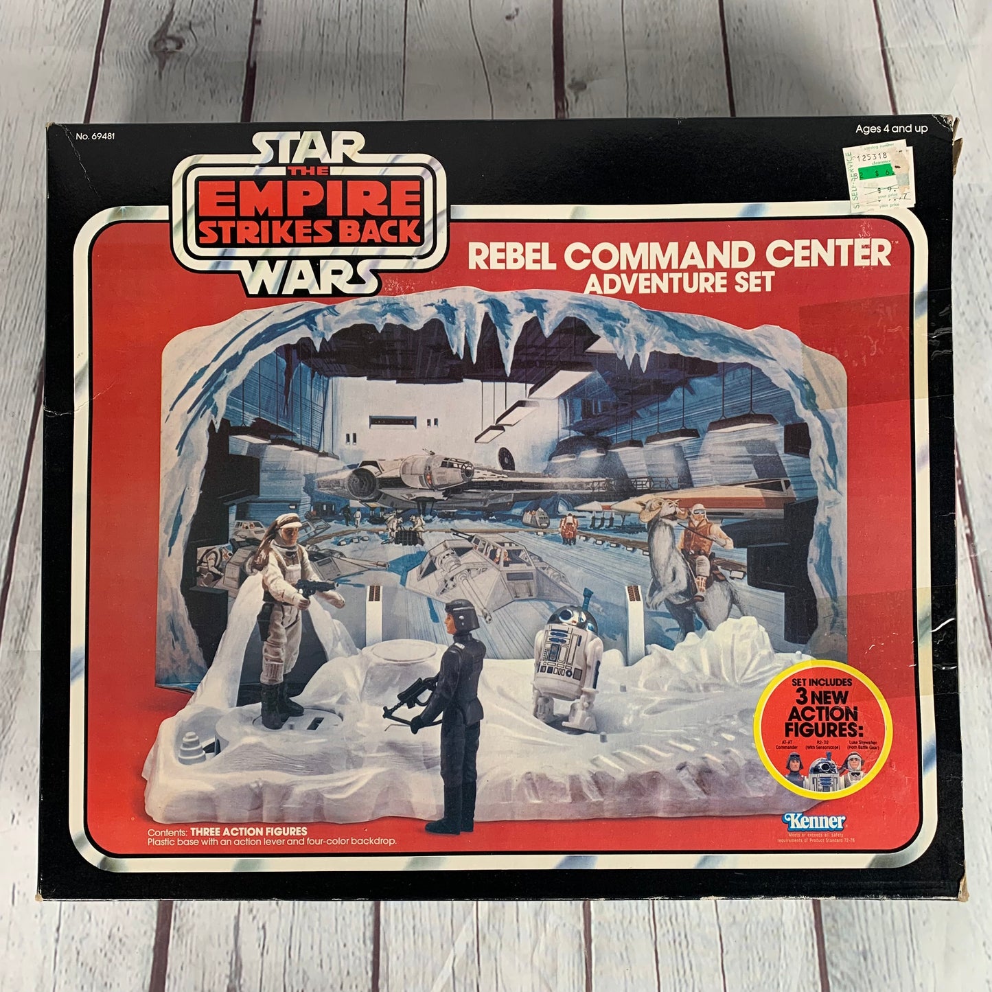 Rebel Command Center Adventure Set, Star Wars, The Empire Strikes Back, Unopened, 1981, Kenner