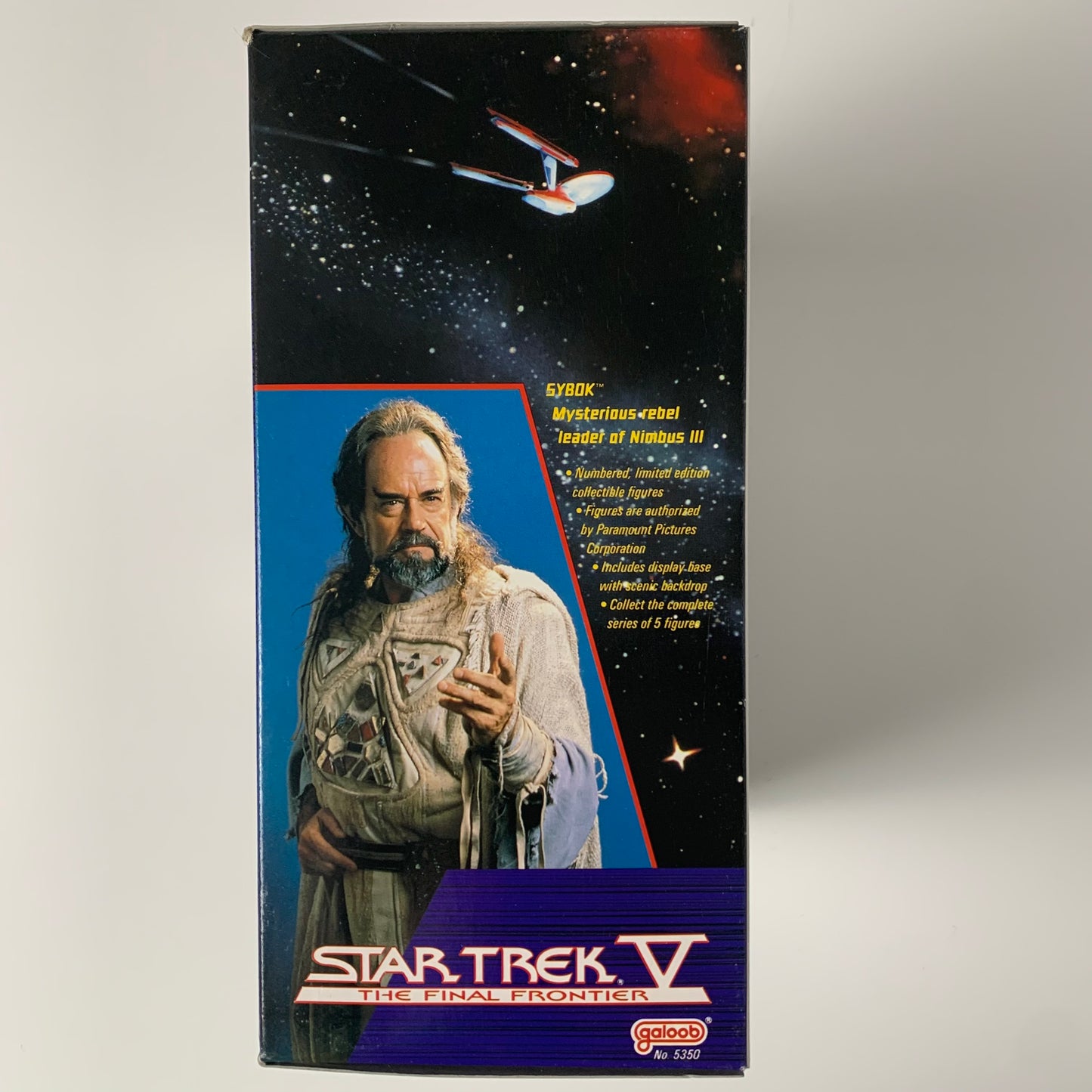 Sybok, Star Trek V The Final Frontier figure, 1989, Galoob