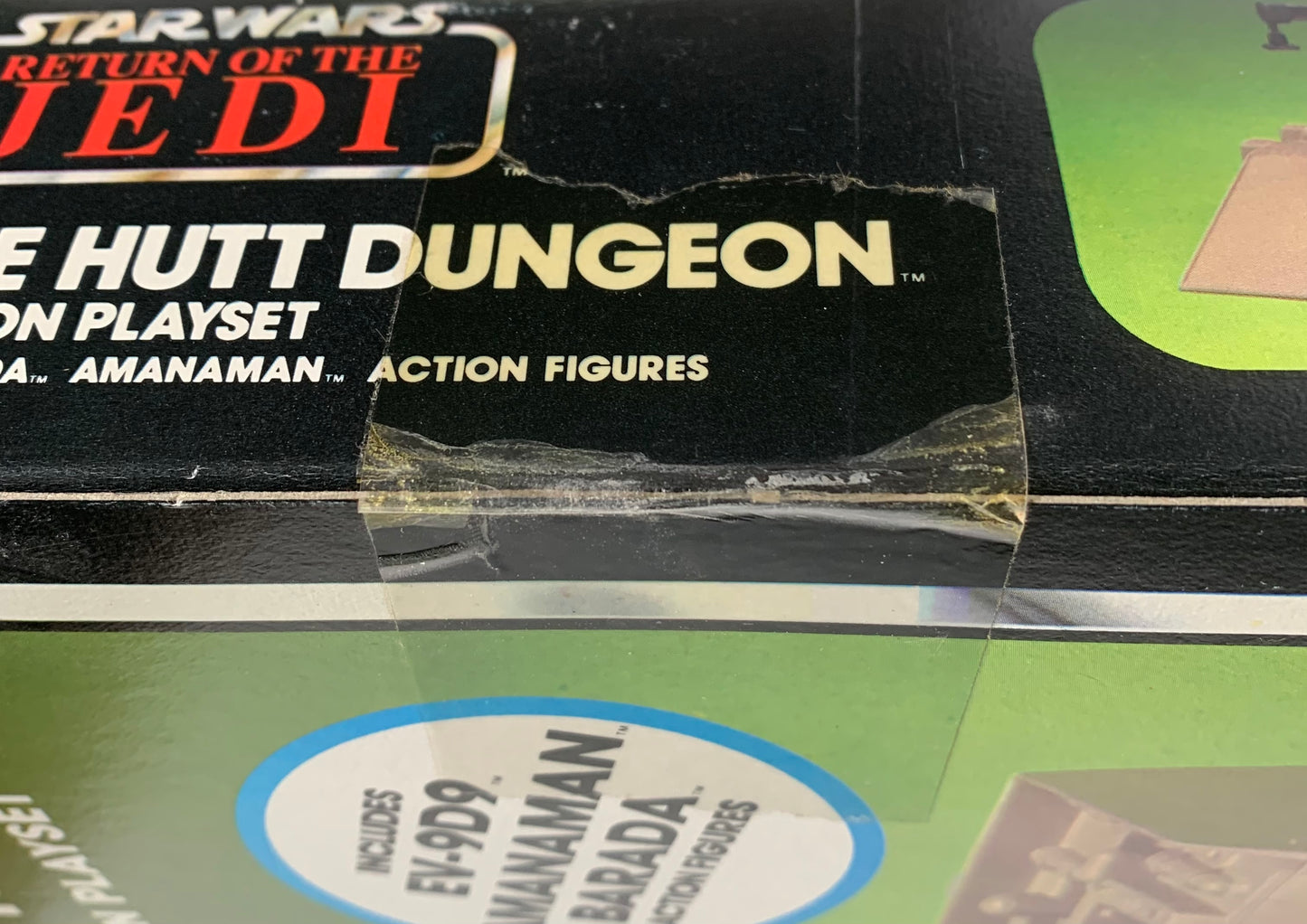 The Jabba The Hutt Dungeon, Star Wars, Return of the Jedi, unopened, 1984, Kenner