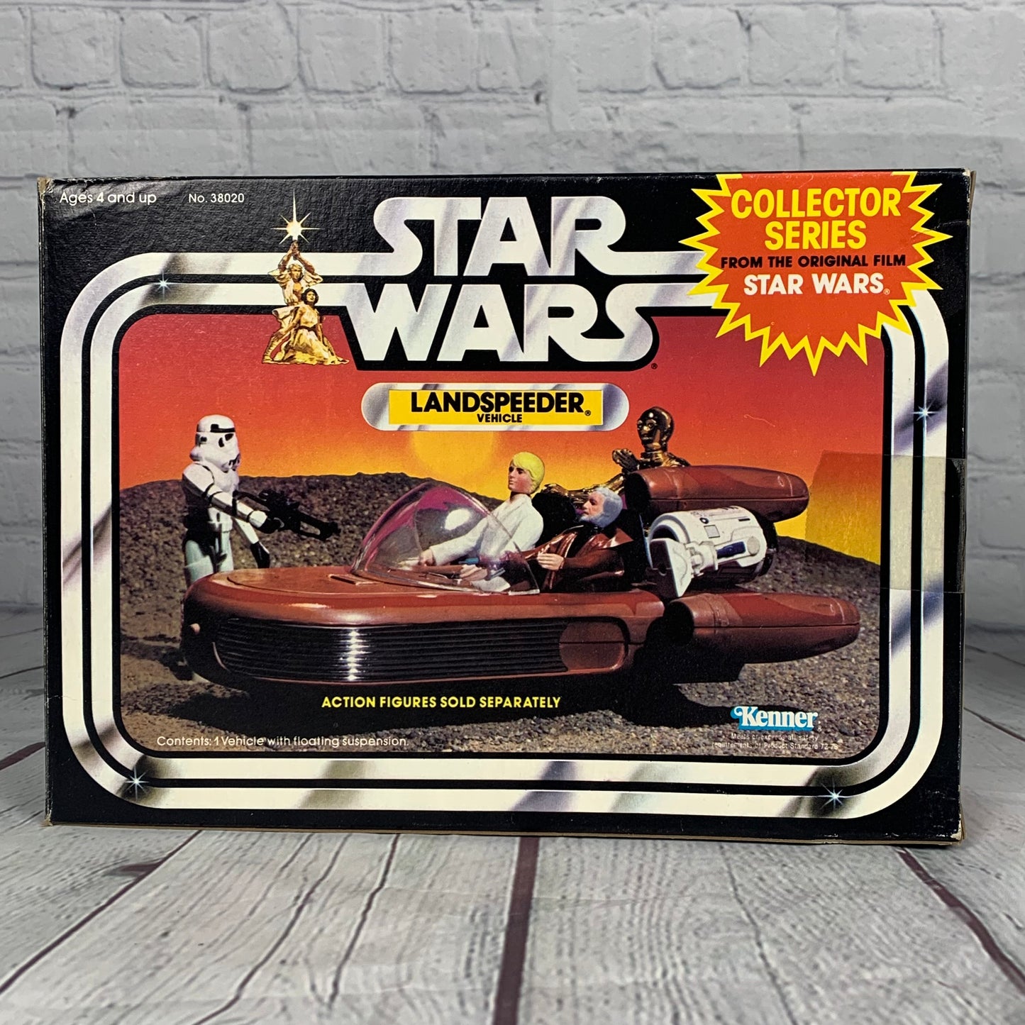 Landspeeder, Star Wars Collector Series, opened, lightly used, 1983, Kenner