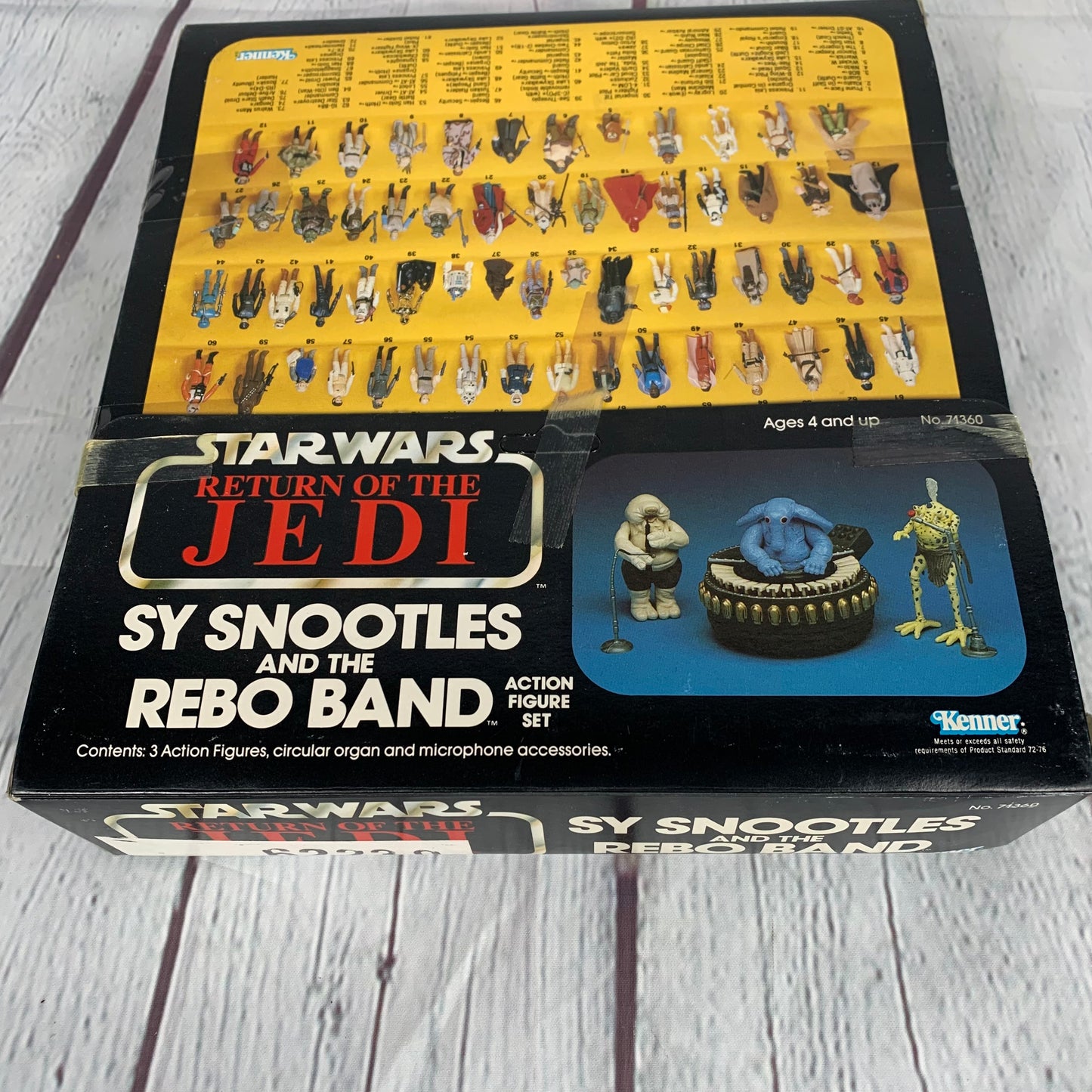 Sy Snootles And The Rebo Band, Star Wats, Return Of The Jedi, unopened, 1983, Kenner