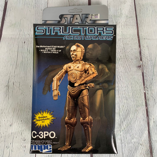 C-3PO, Structors Action Walkers, Star Wars, unopened, 1984, MPC