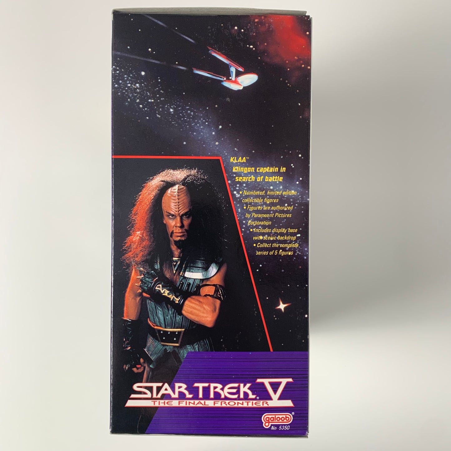 Klaa, Star Trek V The Final Frontier figure, 1989, Galoob