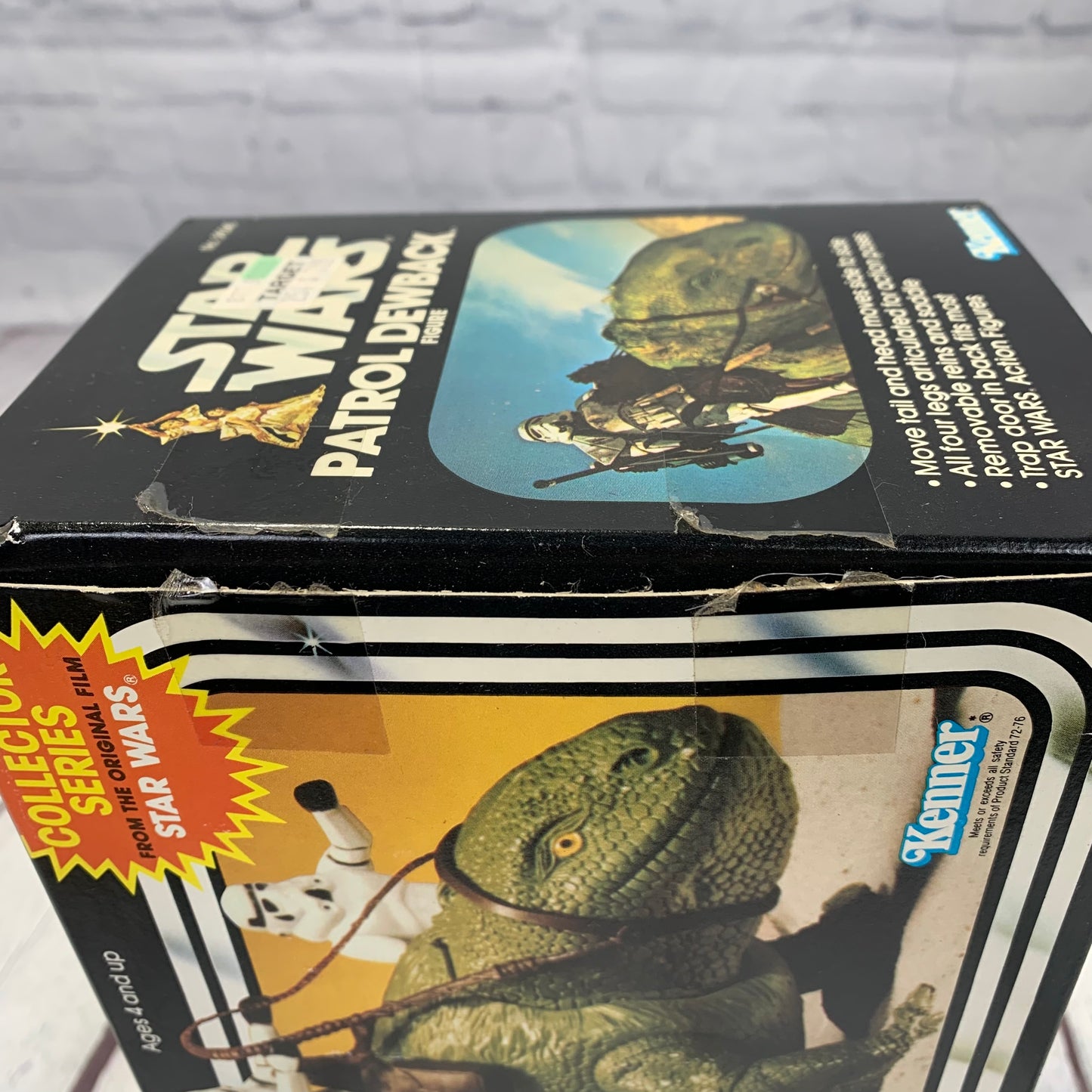 Patrol Dewback, Star Wars, open box, mint, 1983, Kenner