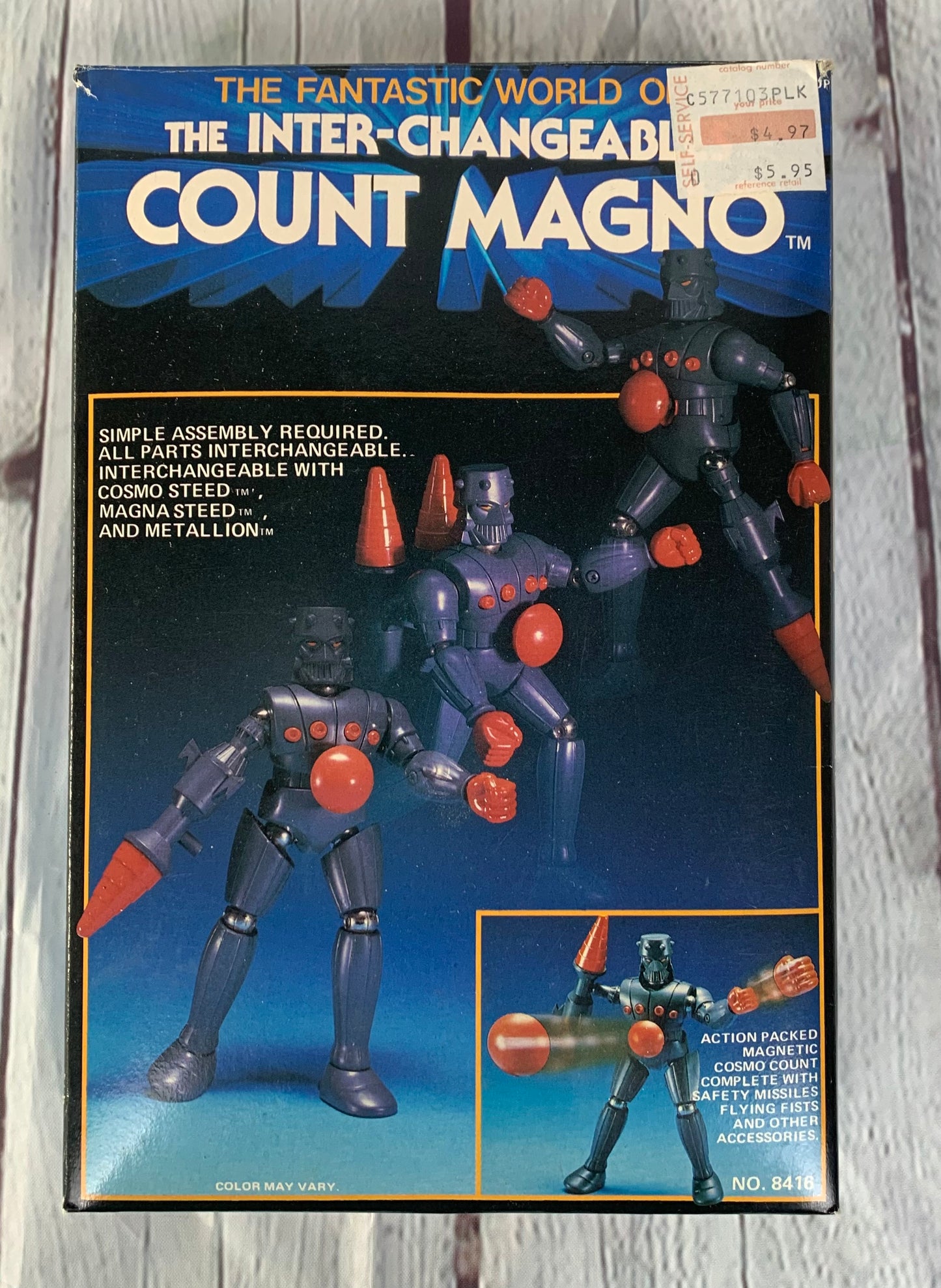 Count Magno, The Inter-Changeables, Unopened, 1985, Hourtoy