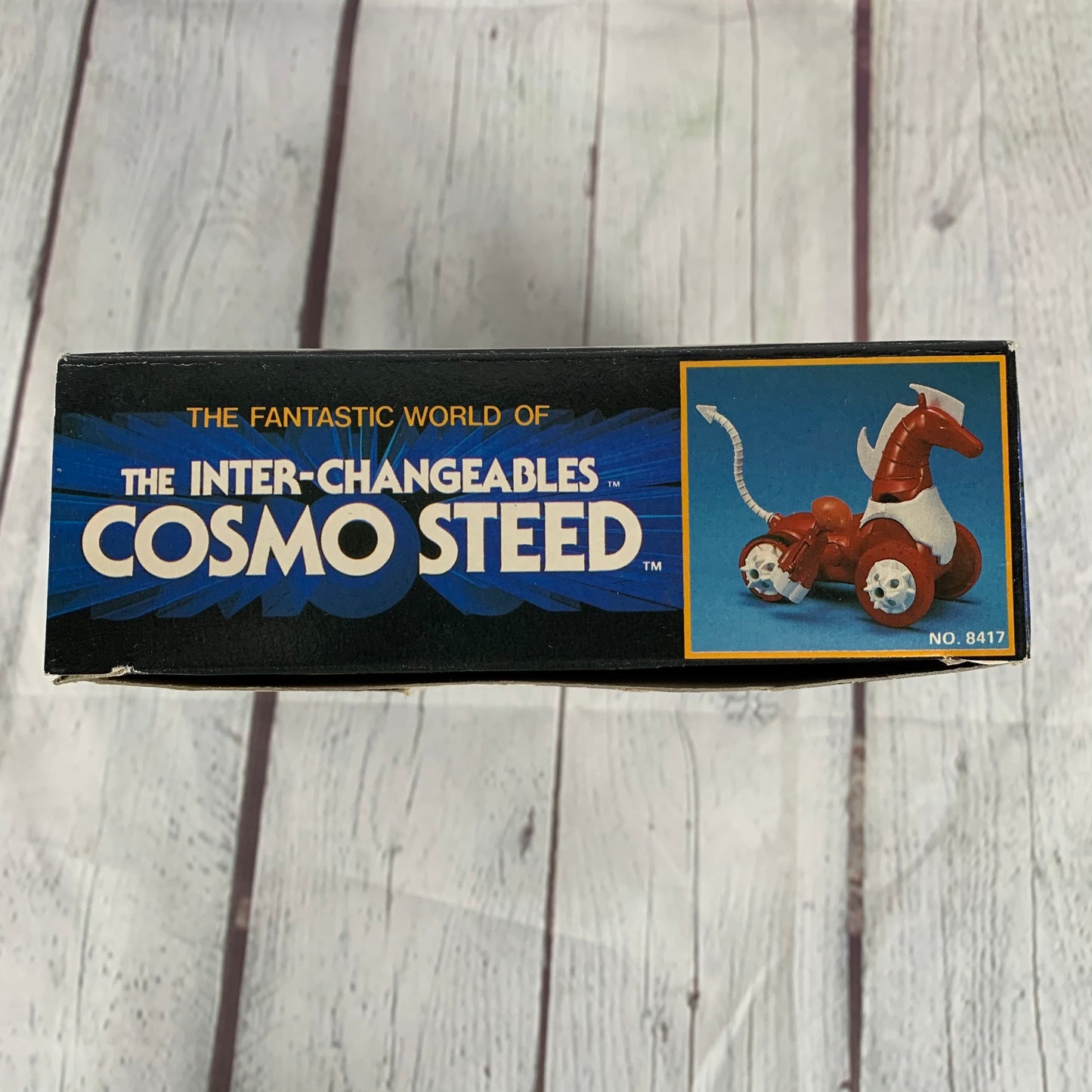 Cosmo Steed from The Inter-Changeables, opened, 1985, Hourtoy