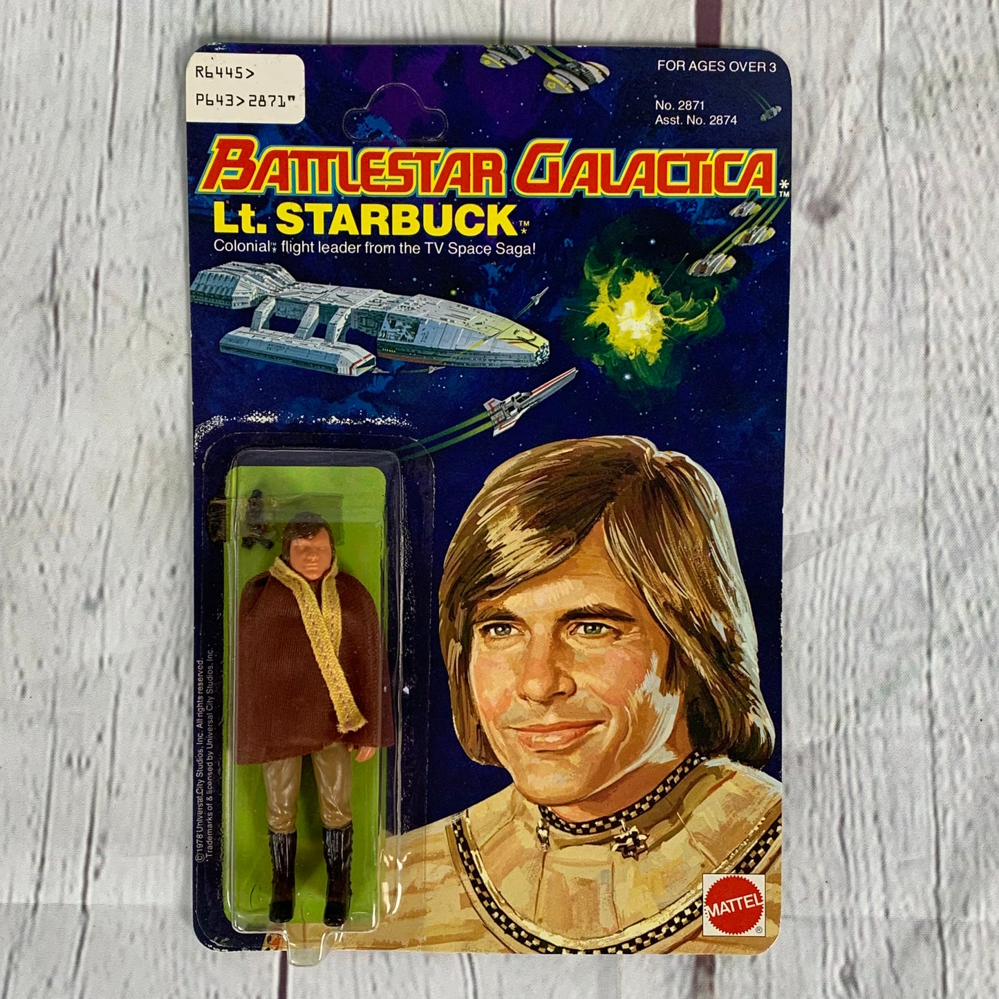 Lt. Starbuck, Battlestar Galactica, 1978, Mattel