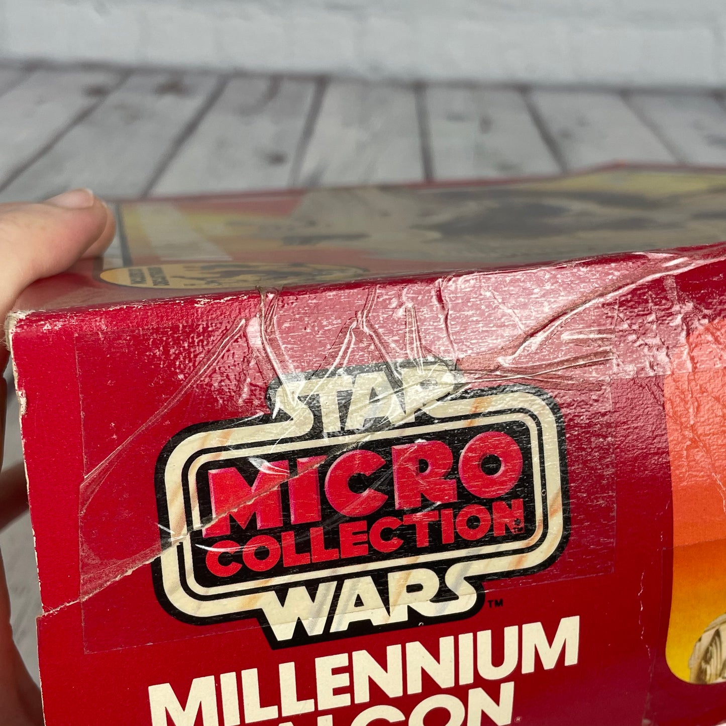 Millennium Falcon, Star Wars micro Collection, open-unused, 1982, Kenner