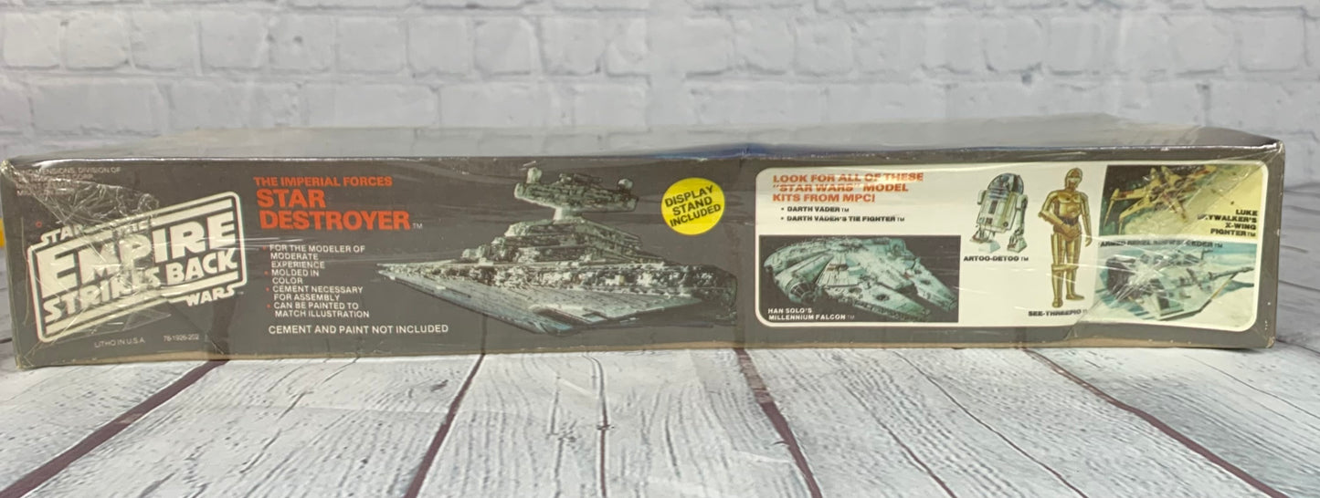 Star Destroyer Model, Star Wars, The Empire Strikes Back, sealed, 1980, MPC