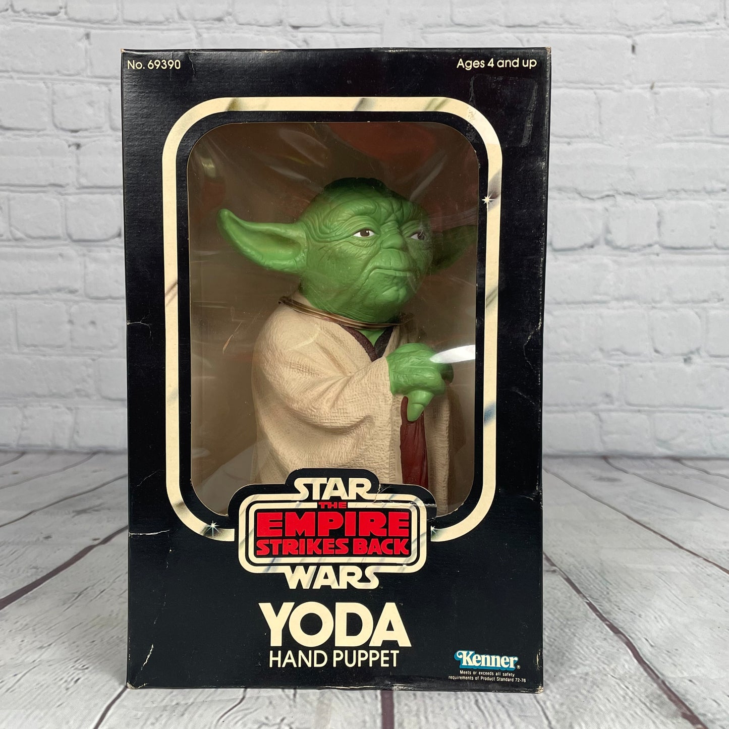 Yoda Hand Puppet, Star Wars, The Empire Strikes Back, unopened, 1980, Kenner