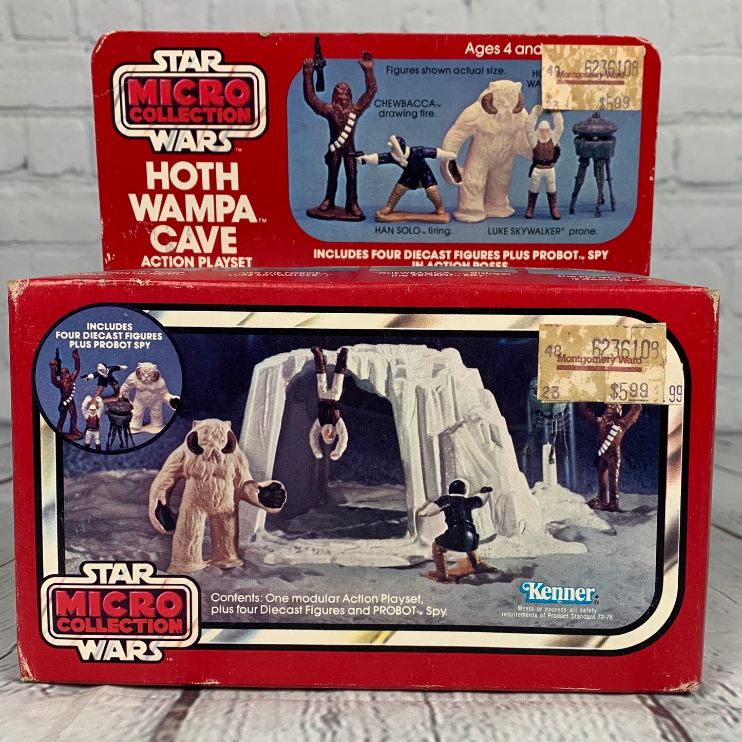 Hoth Wampa Cave, Star Wars Micro Collection, unopened, 1982, Kenner