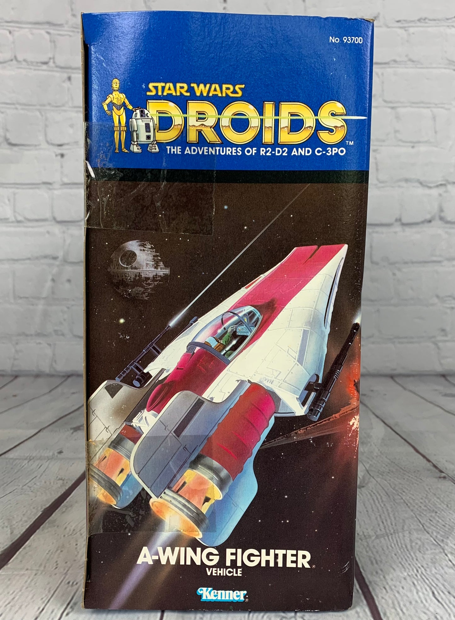 A-Wing Fighter, Star Wars, Droids, unopened, 1984, Kenner