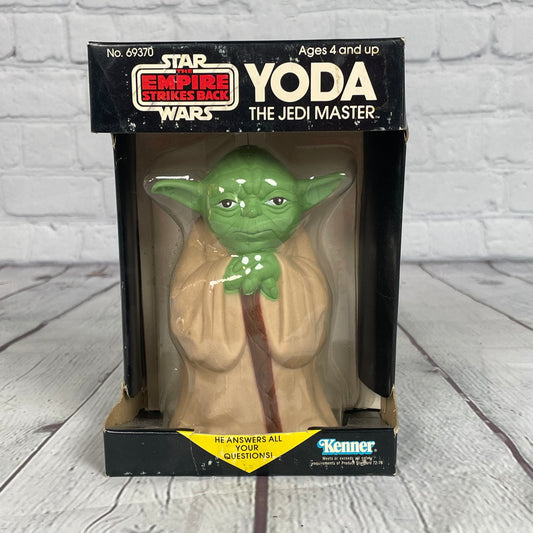 Yoda The Jedi Master Talking Figure, Star Wars, The Empire Strikes Back, 1981, Kenner