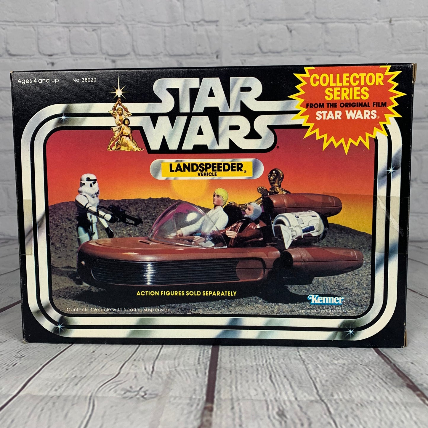 Landspeeder, Star Wars Collector Series, open, unused, mint, 1983, Kenner