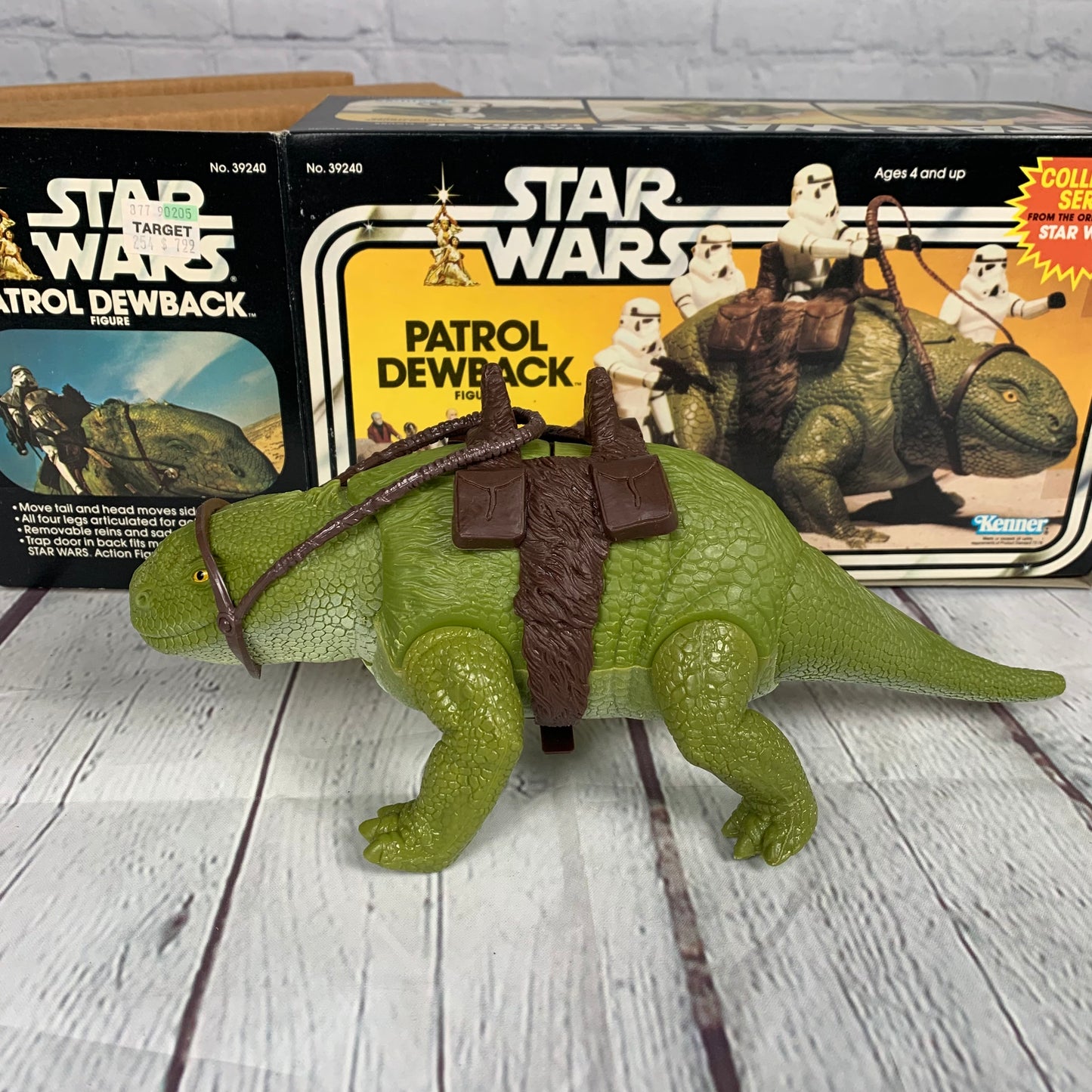 Patrol Dewback, Star Wars, open box, mint, 1983, Kenner