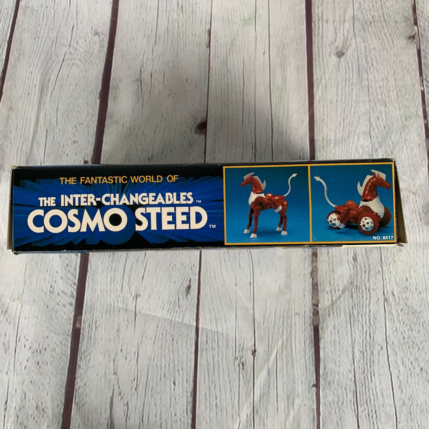 Cosmo Steed from The Inter-Changeables, opened, 1985, Hourtoy