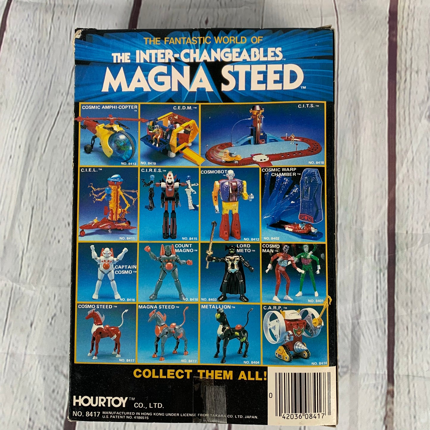 Magna Steed from The Inter-Changeables, opened, 1985, Hourtoy