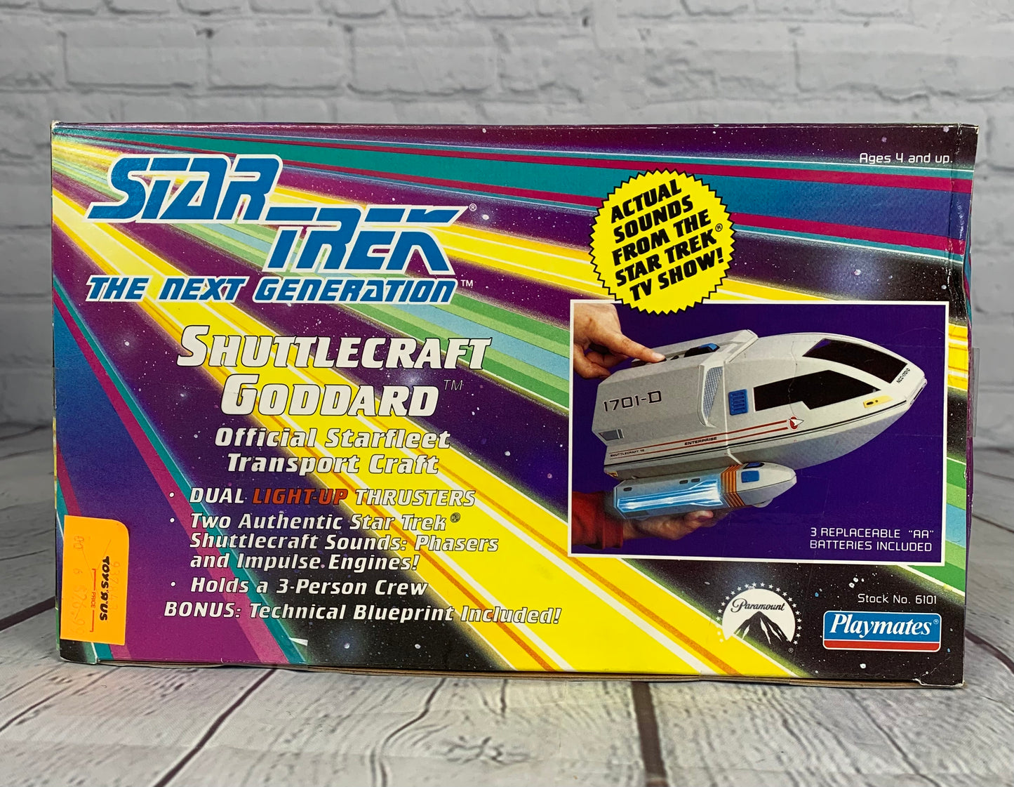 Shuttlecraft Goddard, Star Trek The Next Generation, 1992, Playmates