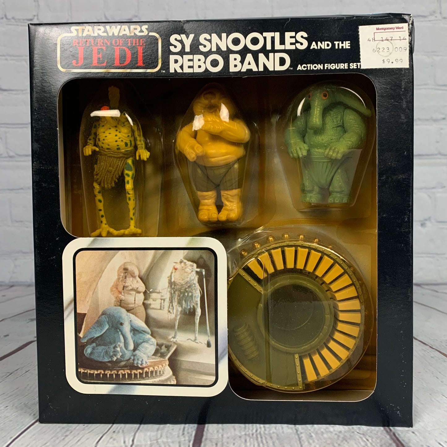 Sy Snootles And The Rebo Band, Star Wats, Return Of The Jedi, unopened, 1983, Kenner