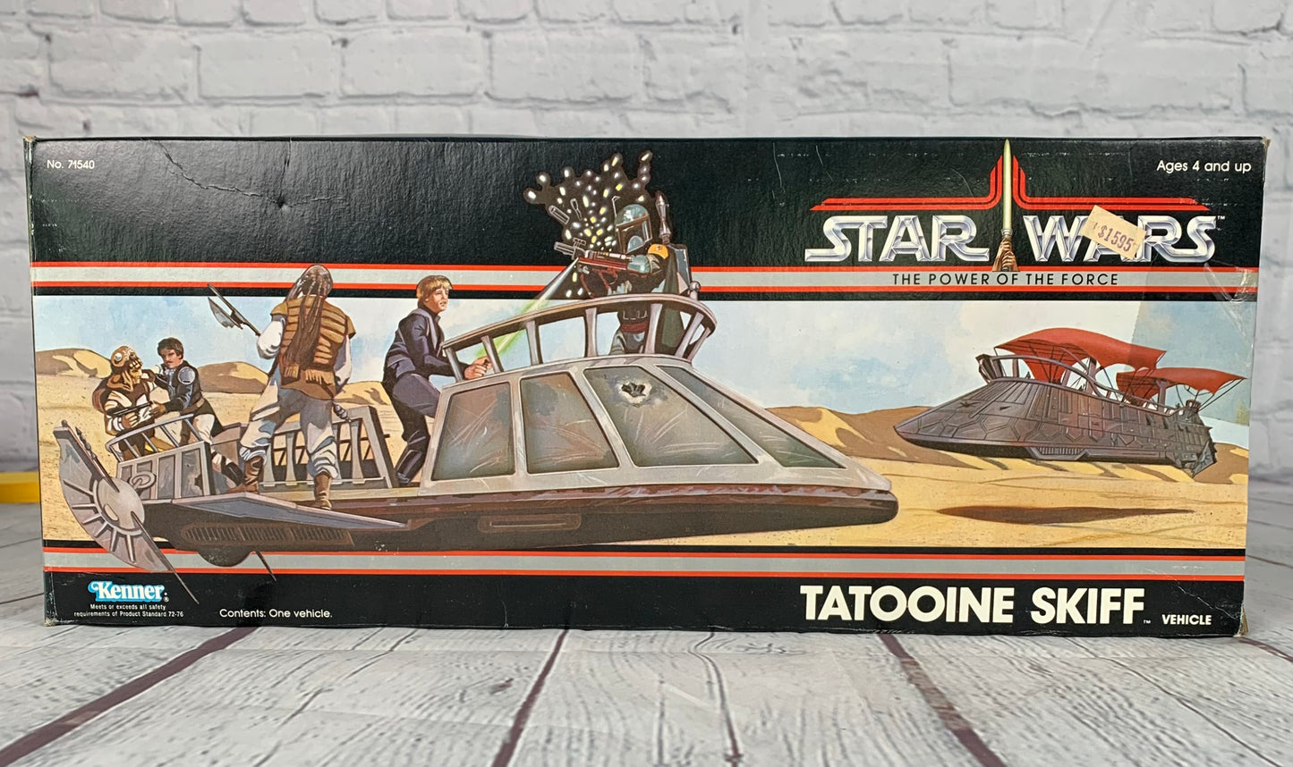 Tattooine Skiff, Star Wars, Return Of The Jedi, The Power of the Force, 1984, Kenner